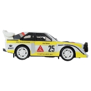 Imagine HOT WHEELS MASINUTA METALICA CU SISTEM PULL BACK AUDI SPORT QUATTRO S1 E2 HW TORQUE SCARA 1 LA 43 
