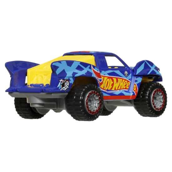 Imagine HOT WHEELS MASINUTA METALICA CU SISTEM PULL BACK BAJA CAMION SCARA 1 LA 43 