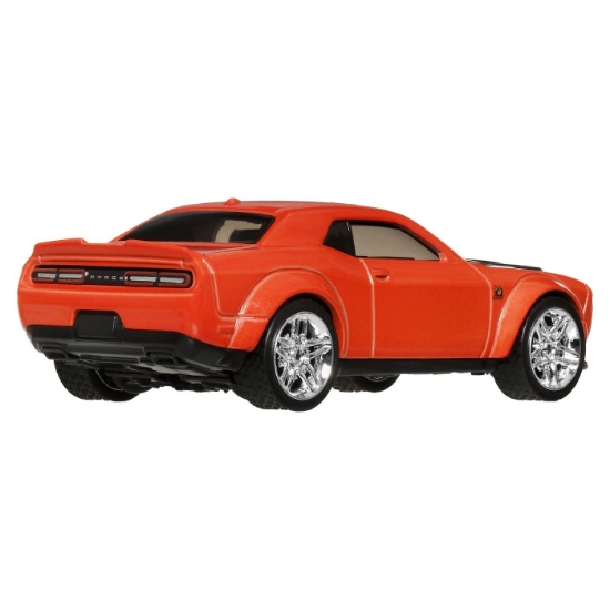 Imagine HOT WHEELS MASINUTA METALICA CU SISTEM PULL BACK DODGE CHALLENGER R/T SCAT PACK FACTORY FRESH SCARA 1 LA 43 