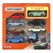 Imagine MATCHBOX SET 8 MASINUTE METALICE EXCLUSIV VOLVO V60 2016 SCARA 1 LA 64