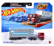 Imagine HOT WHEELS TRACK FLEET CAMION FLOTA TRANSFORMERS OPTIMUS PRIME SCARA 1 LA 64