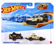 Imagine HOT WHEELS TRACK FLEET MASINUTA FLOTA PORSCHE 911 OFF ROADER SCARA 1 LA 64