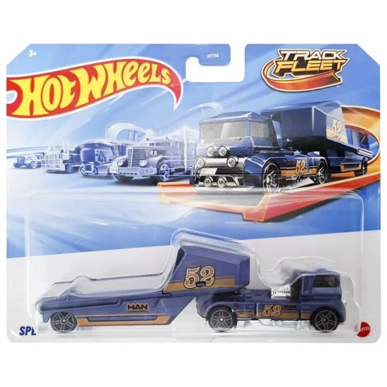 Imagine HOT WHEELS TRACK FLEET CAMION FLOTA SPEED BLASTER SCARA 1 LA 64