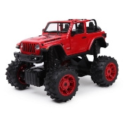 Imagine MASINA CU TELECOMANDA JEEP WRANGLER JL ROSU CU SCARA 1 LA 14
