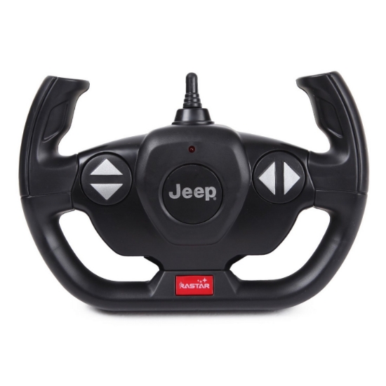 Imagine MASINA CU TELECOMANDA JEEP WRANGLER JL ROSU CU SCARA 1 LA 14