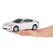 Imagine MASINA CU TELECOMANDA PORSCHE PANAMERA ARGINTIU CU SCARA 1 LA 24