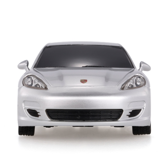 Imagine MASINA CU TELECOMANDA PORSCHE PANAMERA ARGINTIU CU SCARA 1 LA 24