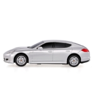 Imagine MASINA CU TELECOMANDA PORSCHE PANAMERA ARGINTIU CU SCARA 1 LA 24