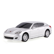 Imagine MASINA CU TELECOMANDA PORSCHE PANAMERA ARGINTIU CU SCARA 1 LA 24