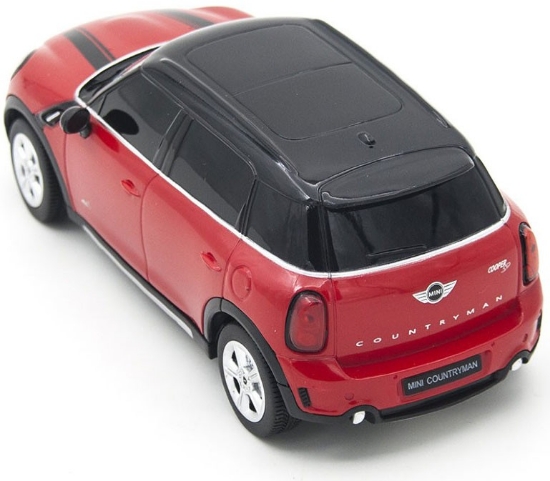 Imagine MASINA CU TELECOMANDA MINI COOPER S COUNTRYMAN ROSU CU SCARA 1 LA 24
