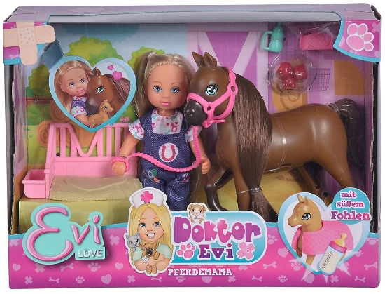 Imagine PAPUSA EVI MEDIC VETERINAR CU CALUT SI MANZ