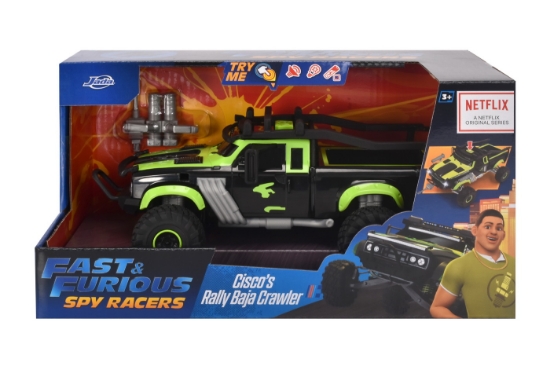 Imagine MASINUTA FAST AND FURIOUS SPY RACERS CISCO'S RALLY BAJA CRAWLER SCARA 1:24