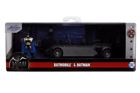 Imagine BATMAN MASINA BATMOBILE CU FIGURINA 1:32