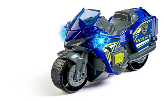 Imagine DICKIE MOTOCICLETA DE POLITIE 15CM