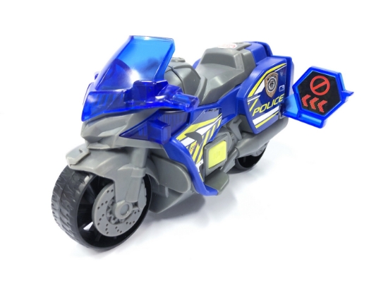 Imagine DICKIE MOTOCICLETA DE POLITIE 15CM