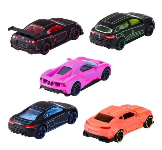 Imagine MAJORETTE SET 5 MASINUTE METALICE DE CURSE SCARA 1:64
