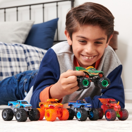 Imagine MONSTER JAM MASINUTA METALICA BIG KAHUNA SCARA 1 LA 64