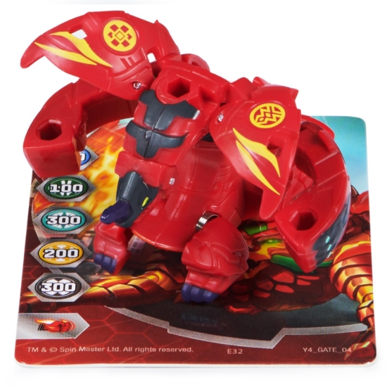 Imagine BAKUGAN S5 BILA CLASICA DRAGONOID TRETOROUS ROSU