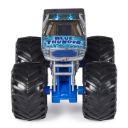 Imagine MONSTER JAM MASINUTA METALICA BLUE THUNDER SCARA 1 LA 64