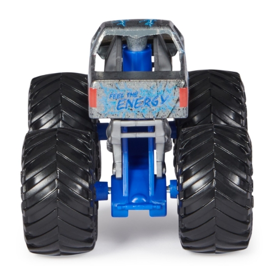 Imagine MONSTER JAM MASINUTA METALICA BLUE THUNDER SCARA 1 LA 64