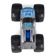 Imagine MONSTER JAM MASINUTA METALICA BLUE THUNDER SCARA 1 LA 64
