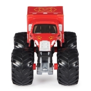 Imagine MONSTER JAM MASINUTA METALICA FIRE RESCUE SCARA 1 LA 64