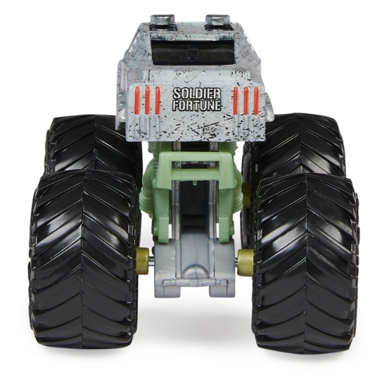 Imagine MONSTER JAM MASINUTA METALICA SOLDIER FORTUNE SCARA 1 LA 64