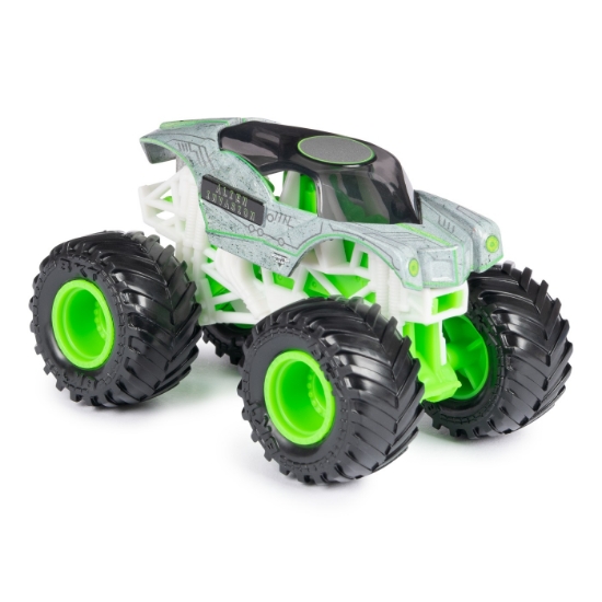 Imagine MONSTER JAM MASINUTA METALICA ALIEN INVASION SCARA 1 LA 64