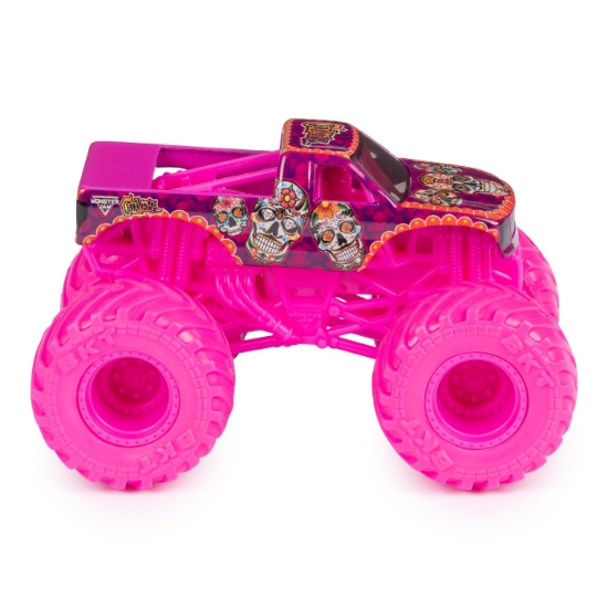 Imagine MONSTER JAM MASINUTA METALICA CALAVERA SCARA 1 LA 64