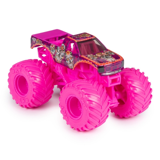 Imagine MONSTER JAM MASINUTA METALICA CALAVERA SCARA 1 LA 64