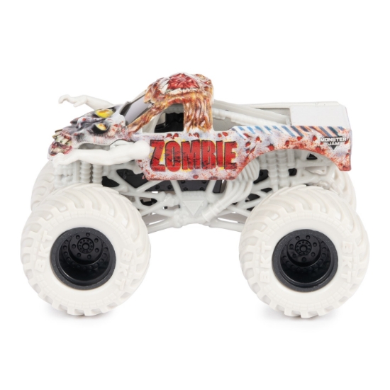 Imagine MONSTER JAM MASINUTA METALICA ZOMBIE SCARA 1 LA 64