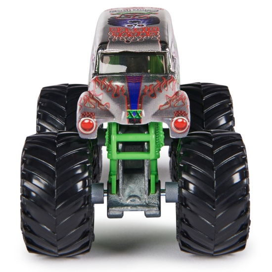 Imagine MONSTER JAM MASINUTA METALICA GRAVE DIGGER SCARA 1 LA 64