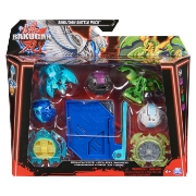 Imagine BAKUGAN SET DE LUPTA SPECIAL ATTACK VENTRI, SPECIAL ATTACK DRAGONOID TITANIUM BRUISER, TITANIUM TROX SI SMOKE