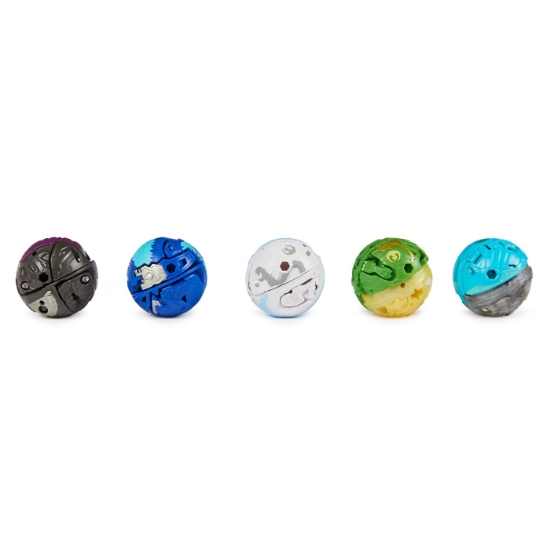 Imagine BAKUGAN SET DE LUPTA SPECIAL ATTACK VENTRI, SPECIAL ATTACK DRAGONOID TITANIUM BRUISER, TITANIUM TROX SI SMOKE