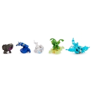 Imagine BAKUGAN SET DE LUPTA SPECIAL ATTACK VENTRI, SPECIAL ATTACK DRAGONOID TITANIUM BRUISER, TITANIUM TROX SI SMOKE