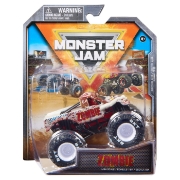 Imagine MONSTER JAM MASINUTA METALICA ZOMBIE SERIA 28 SCARA 1 LA 64