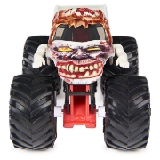 Imagine MONSTER JAM MASINUTA METALICA ZOMBIE SERIA 28 SCARA 1 LA 64