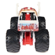 Imagine MONSTER JAM MASINUTA METALICA ZOMBIE SERIA 28 SCARA 1 LA 64