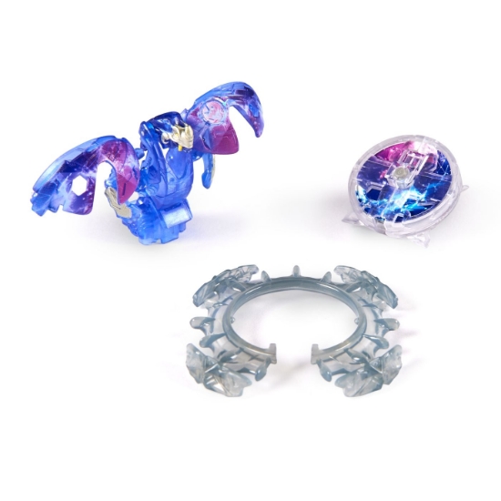 Imagine BAKUGAN SET SPECIAL ATTACK DRAGONOID ALBASTRU