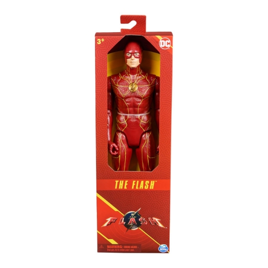 Imagine BATMAN FIGURINA THE FLASH COSTUM ROSU 30CM
