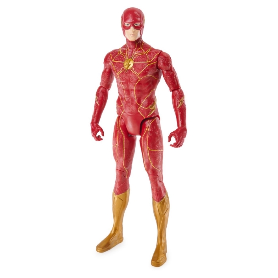 Imagine BATMAN FIGURINA THE FLASH COSTUM ROSU 30CM