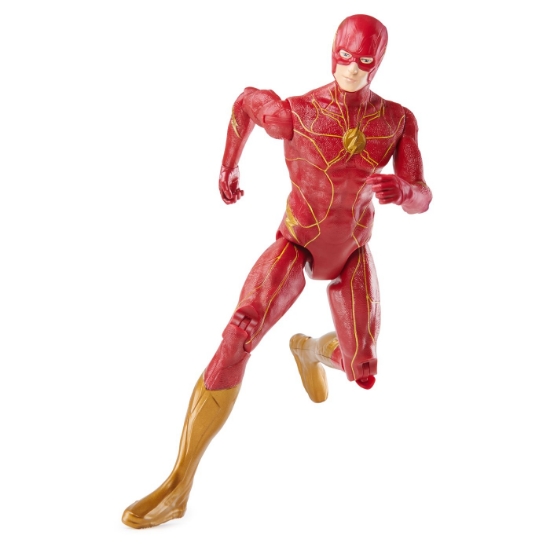 Imagine BATMAN FIGURINA THE FLASH COSTUM ROSU 30CM