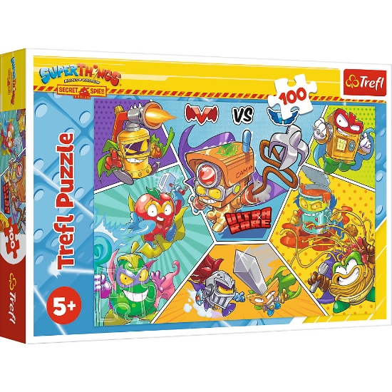 Imagine PUZZLE TREFL 100 SPIONII SECRETI IN ACTIUNE