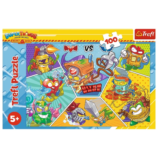 Imagine PUZZLE TREFL 100 SPIONII SECRETI IN ACTIUNE