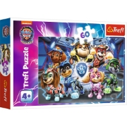 Imagine PUZZLE TREFL 60 PATRULA CATELUSILOR AVENTURILE ORASULUI