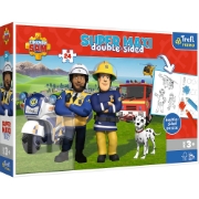 Imagine PUZZLE TREFL PRIMO 24 SUPER MAXI POMPIERUL SAM ECHIPA POMPIERILOR