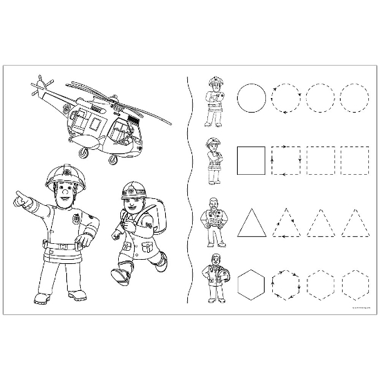 Imagine PUZZLE TREFL PRIMO 24 SUPER MAXI POMPIERUL SAM ECHIPA POMPIERILOR