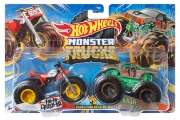 Imagine MONSTER TRUCK SET 2 MASINI SCARA 1 LA 64 TRI TO CRUSH ME SI BAJA BUSTER