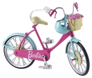 Imagine BARBIE BICICLETA ROZ LUI BARBIE