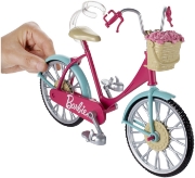 Imagine BARBIE BICICLETA ROZ LUI BARBIE